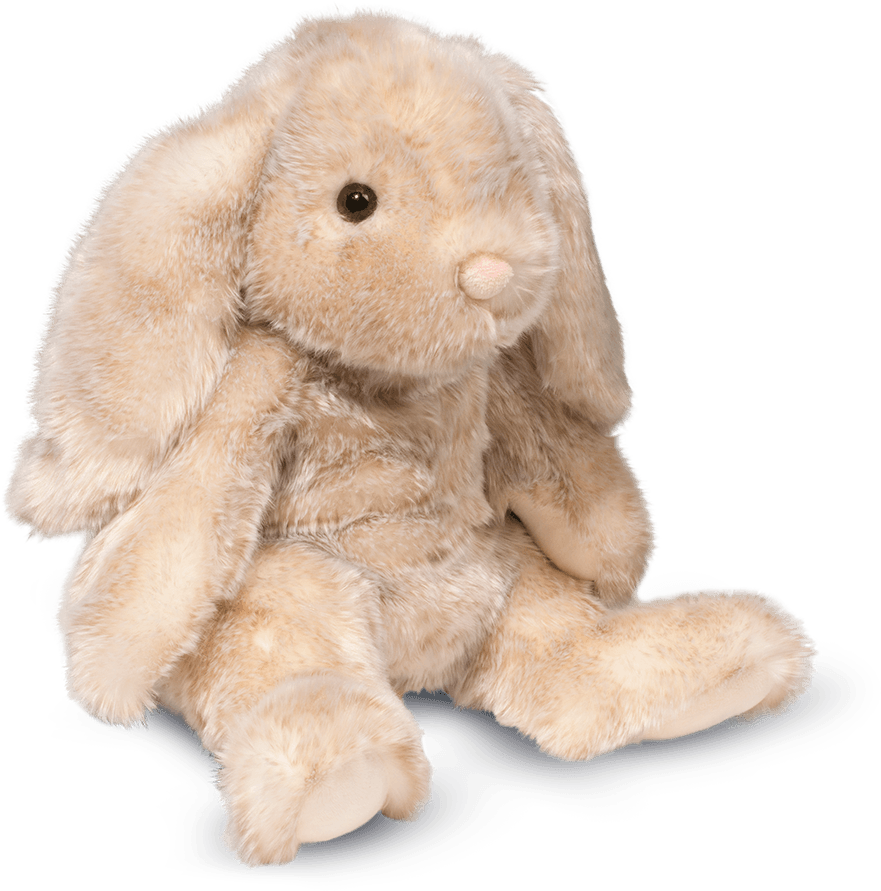 Plush Bunny Toy PNG Image