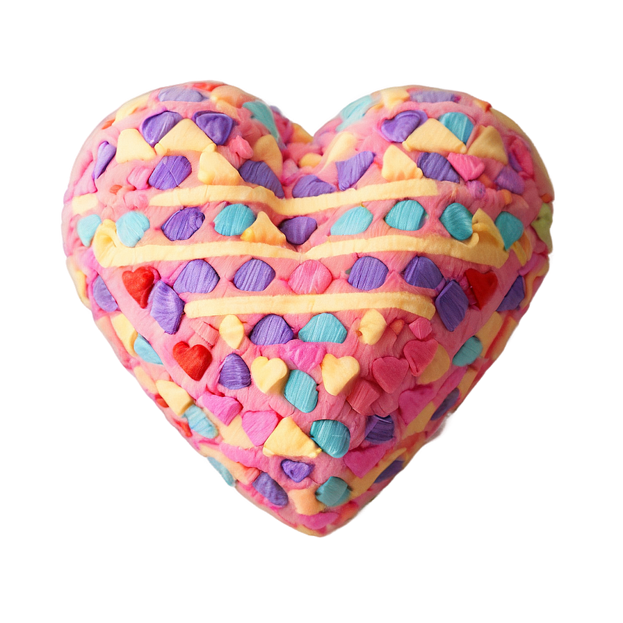 Plush Candy Heart Png Guo37 PNG Image