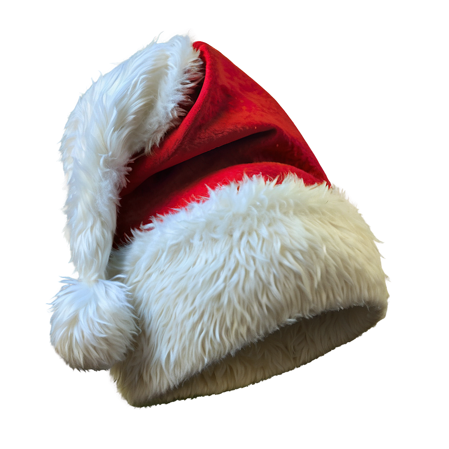 Plush Christmas Hat Png Bwe PNG Image