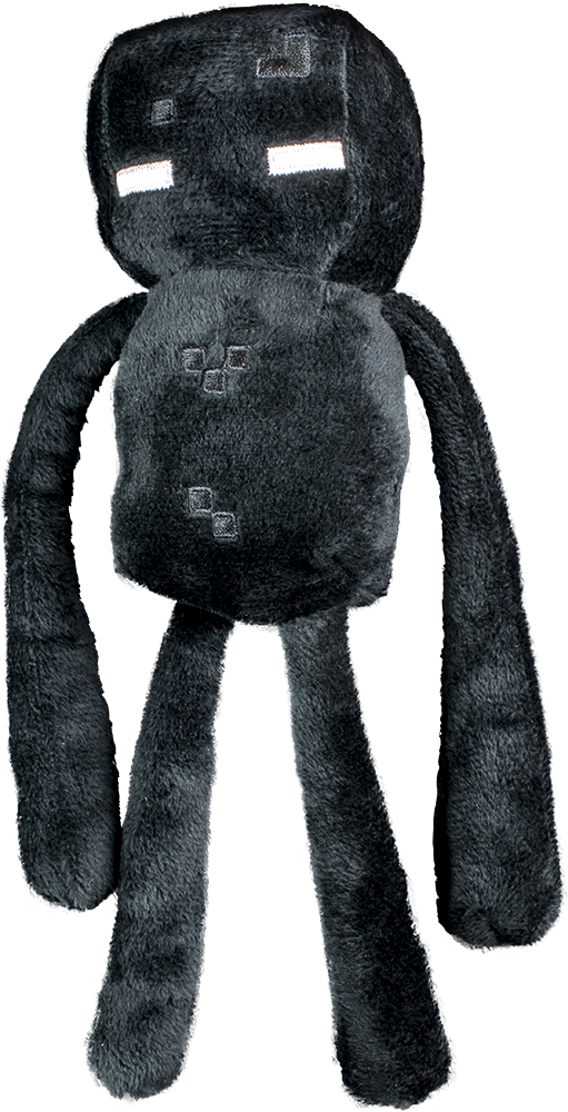 Plush Enderman Toy PNG Image