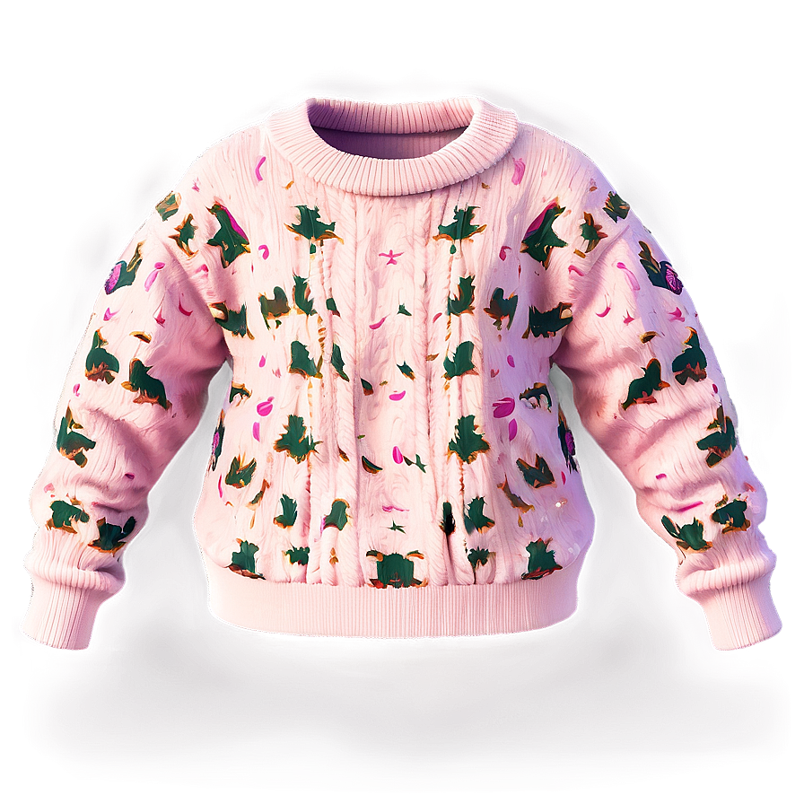 Plush Pink Sweater Png Aac13 PNG Image