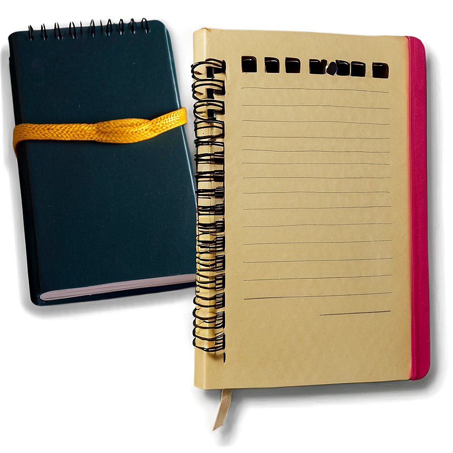 Pocket Size Notebook Png 05252024 PNG Image