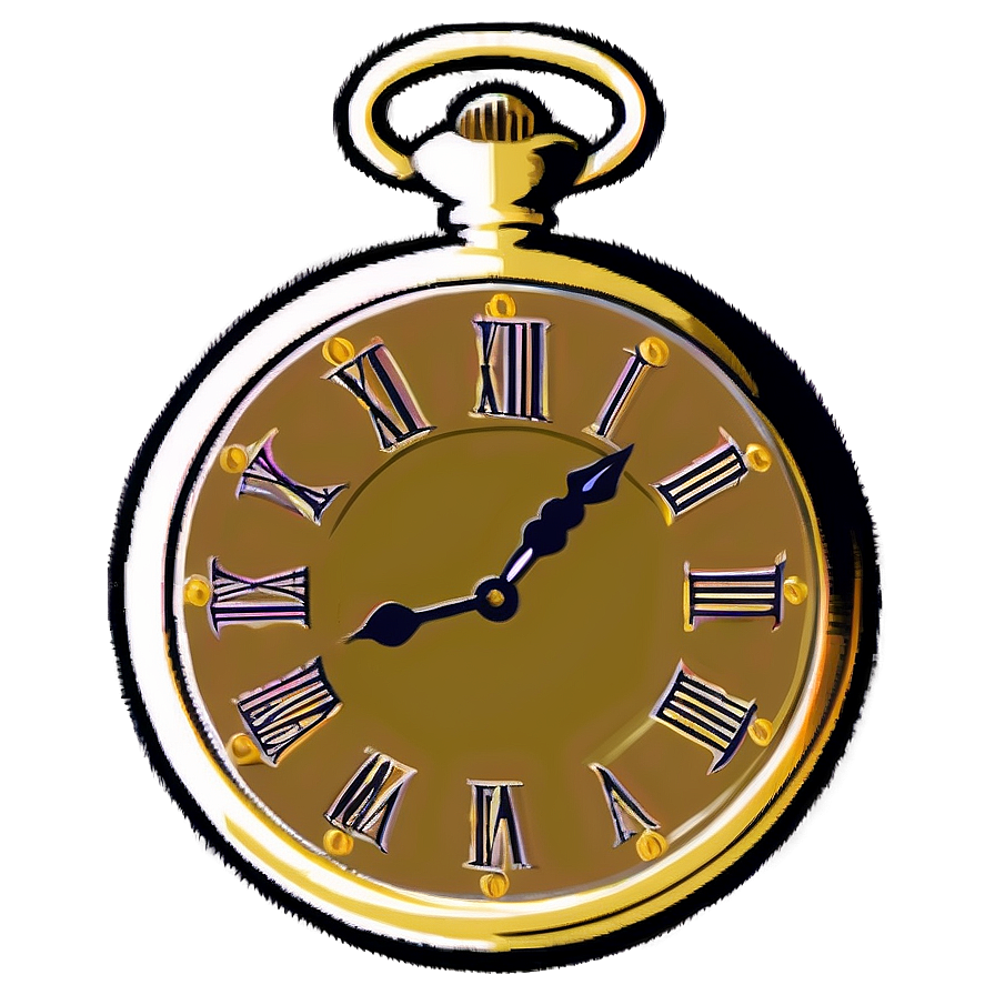 Pocket Watch Clock Clipart Png 75 PNG Image