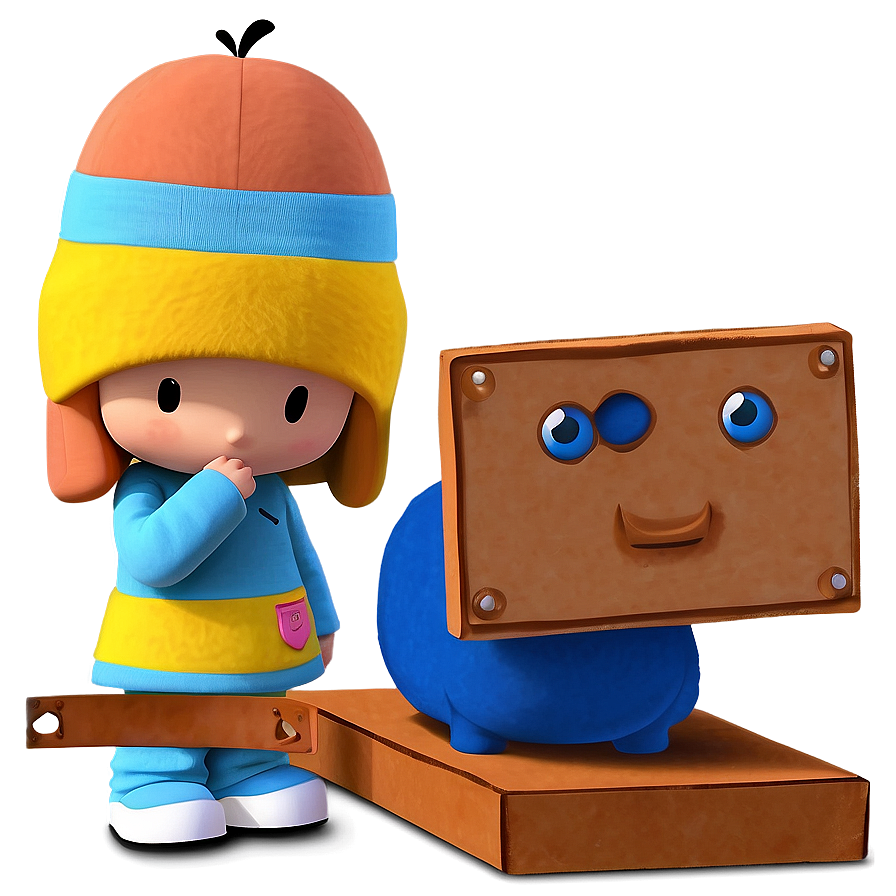 Pocoyo And Loula Friendship Png 05232024 PNG Image