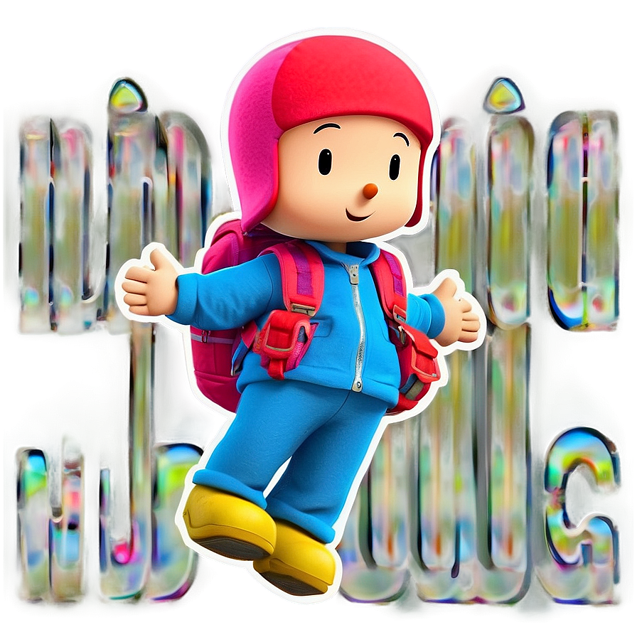 Pocoyo Going On A Trip Png 05232024 PNG Image