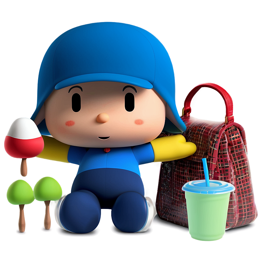 Pocoyo Picnic Day Png Jny71 PNG Image