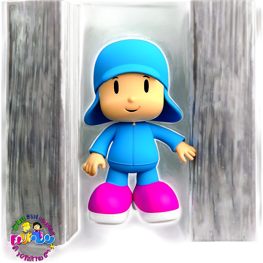 Pocoyo Playing Hide And Seek Png 69 PNG Image