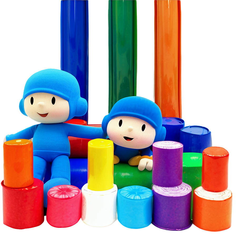 Pocoyo's World Of Colors Png Dal23 PNG Image