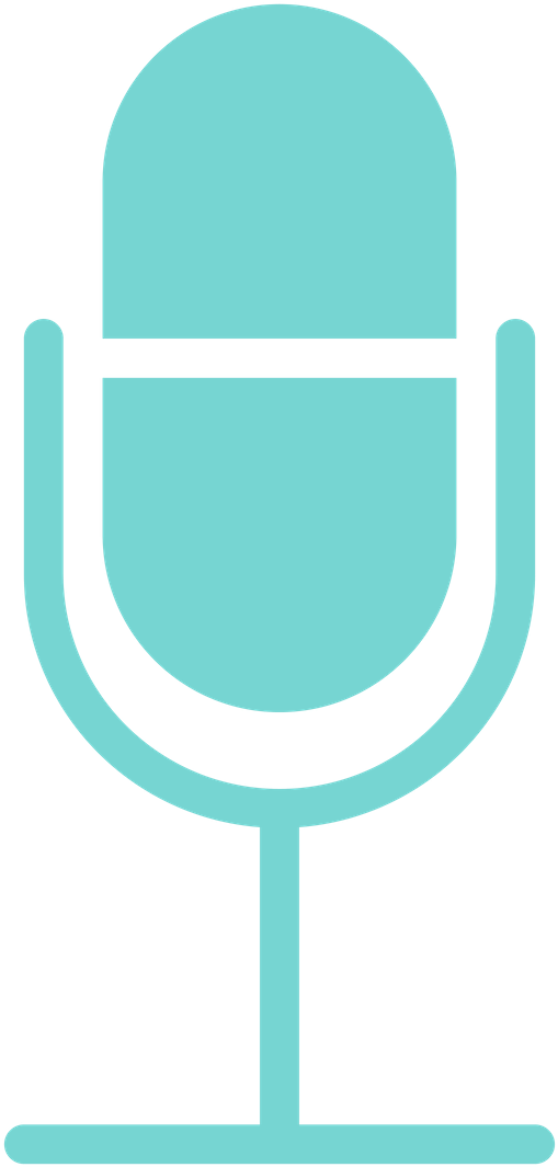 Podcast Microphone Icon PNG Image