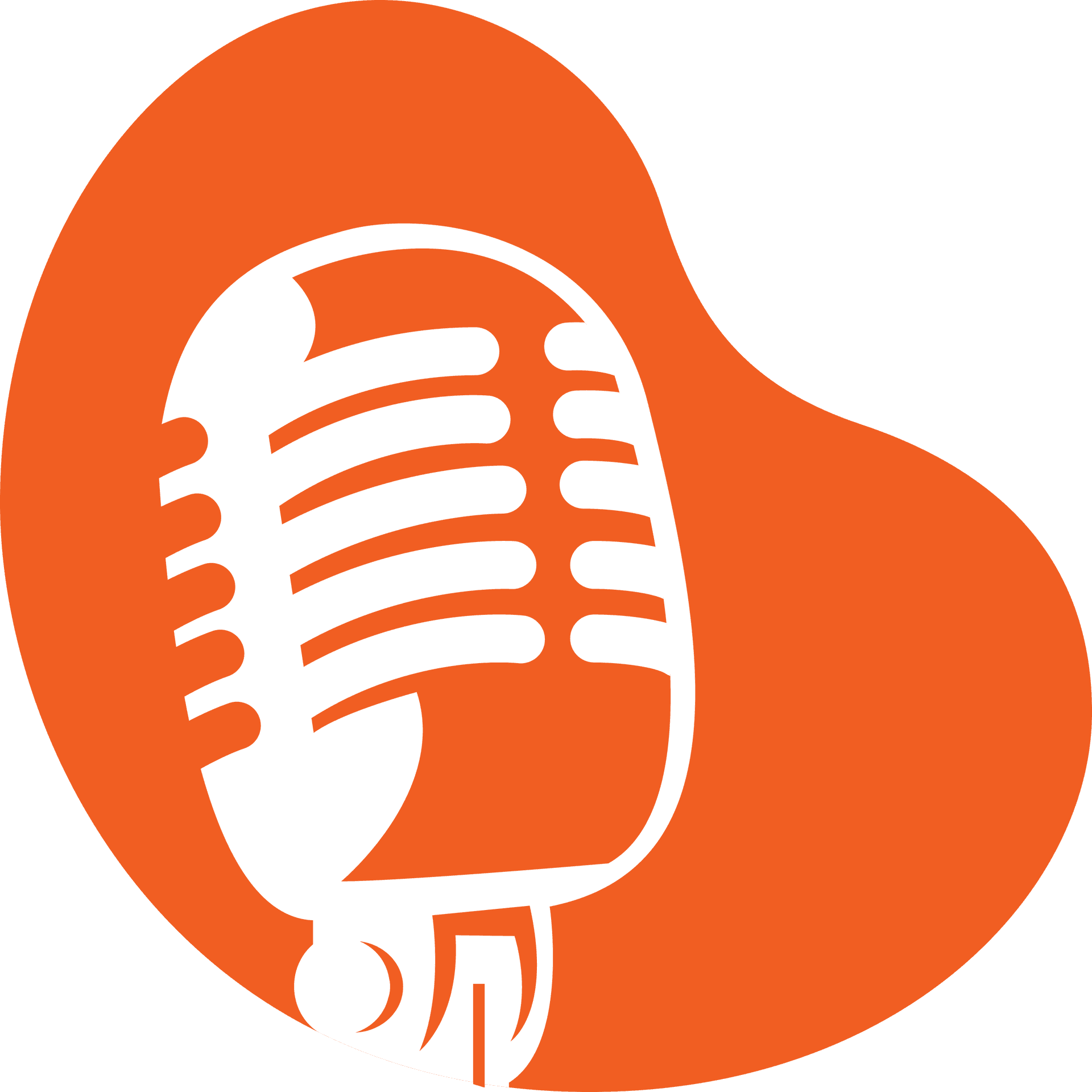 Podcast Microphone Icon PNG Image