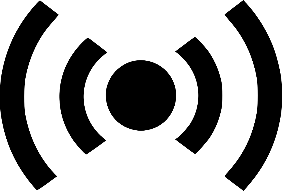 Podcast Signal Icon PNG Image