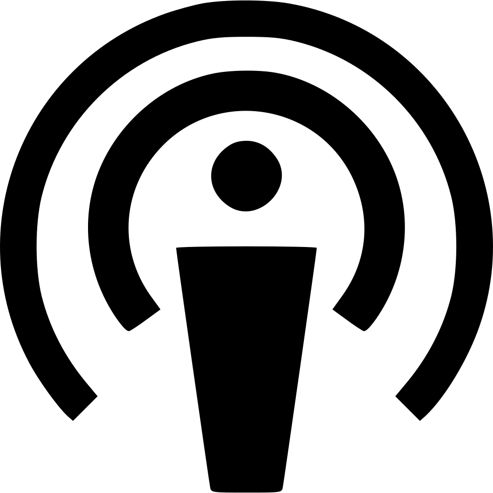 Podcast Symbol Icon PNG Image