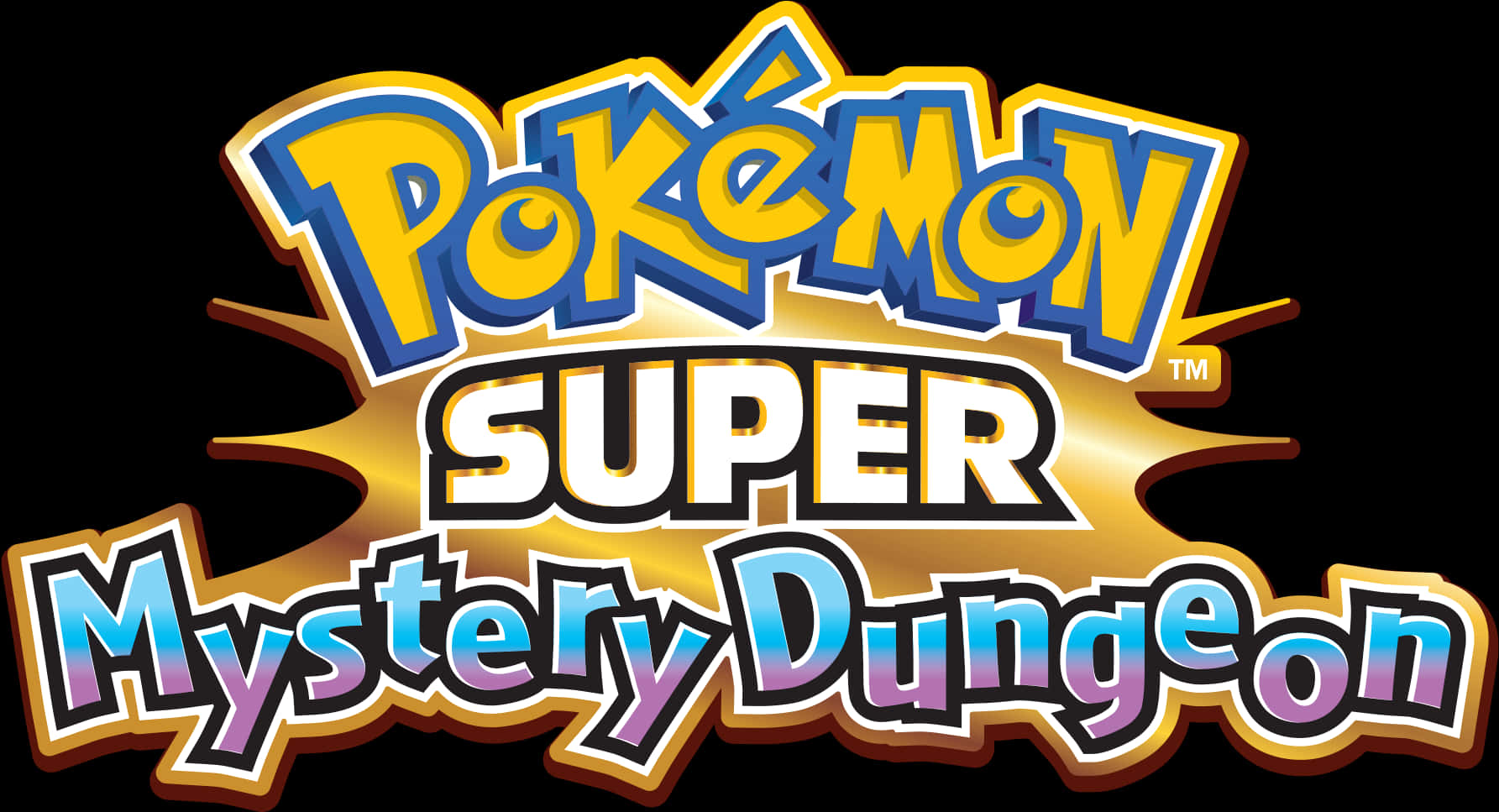 Pokemon_ Super_ Mystery_ Dungeon_ Logo PNG Image