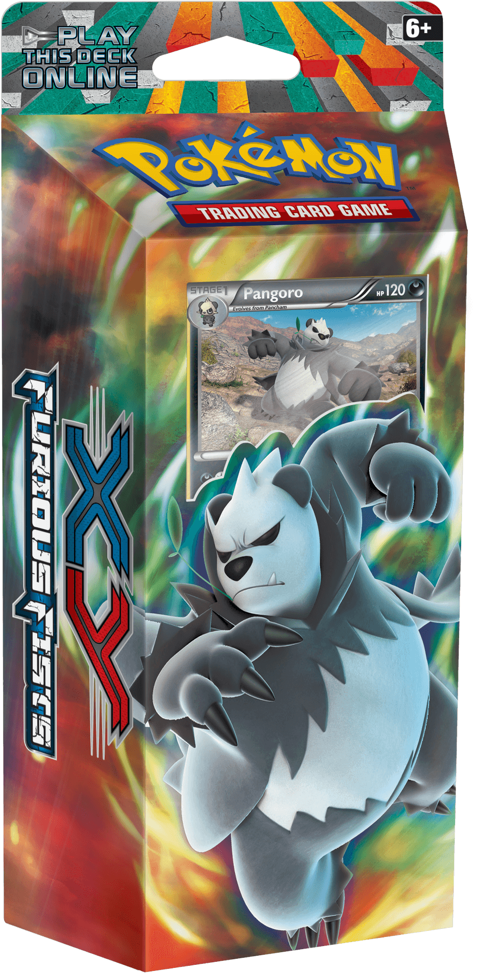 Pokemon T C G Pangoro Card PNG Image