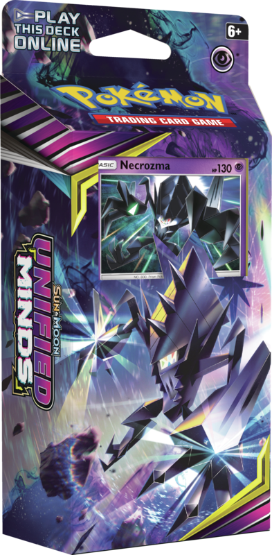 Pokemon T C G Unified Minds Necrozma Deck PNG Image