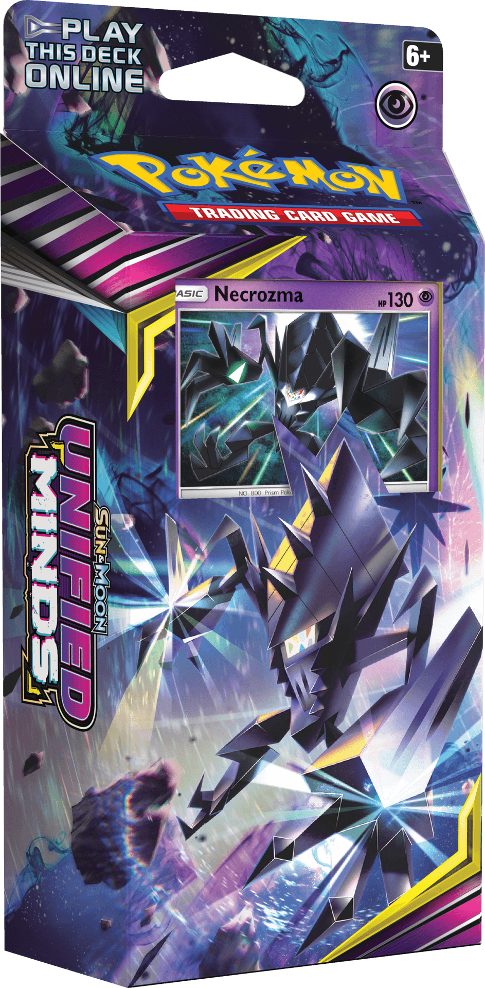 Pokemon T C G Unified Minds Necrozma Deck PNG Image