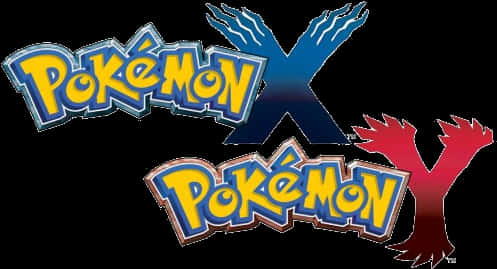 Pokemon_ X Y_ Logos PNG Image