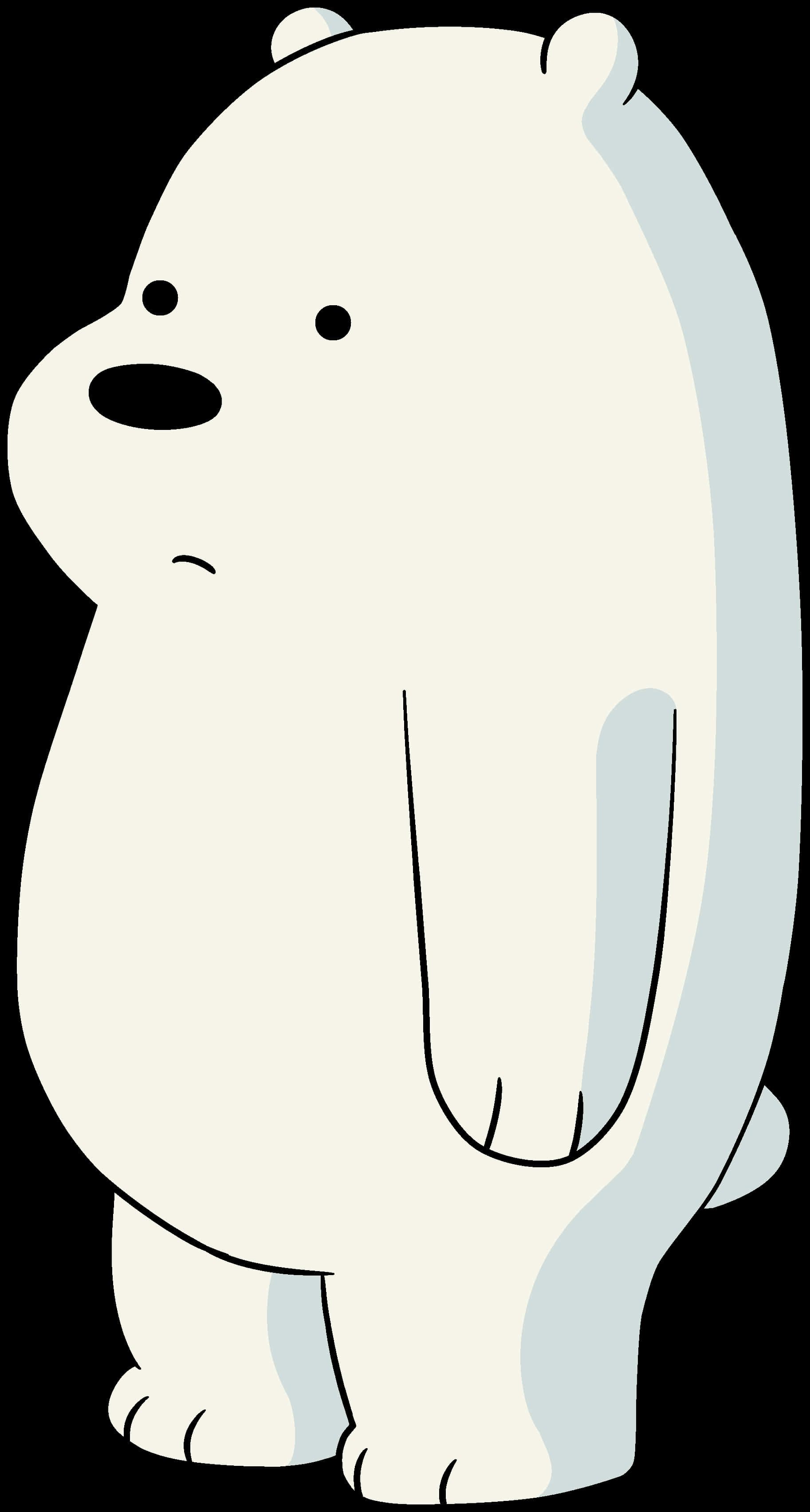 Polar_ Bear_ Character_ We_ Bare_ Bears PNG Image