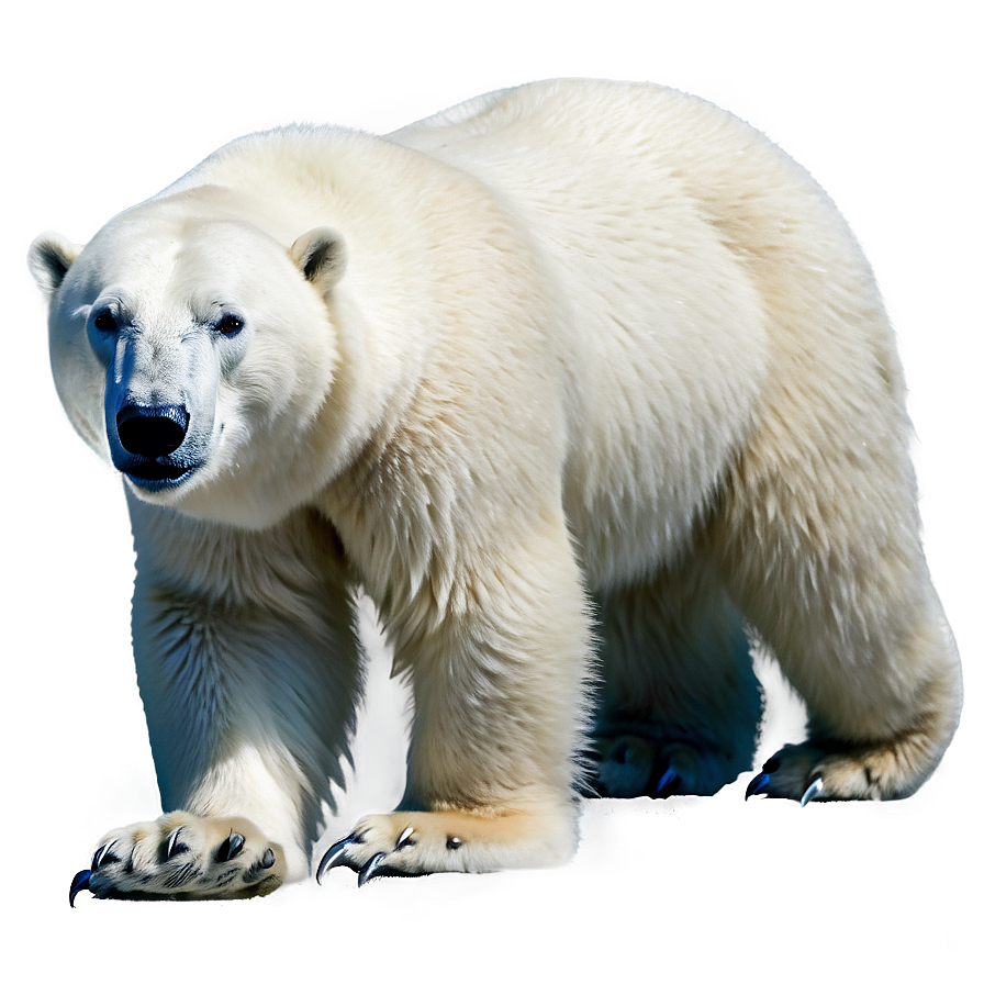 Polar Bear In Habitat Png 05062024 PNG Image