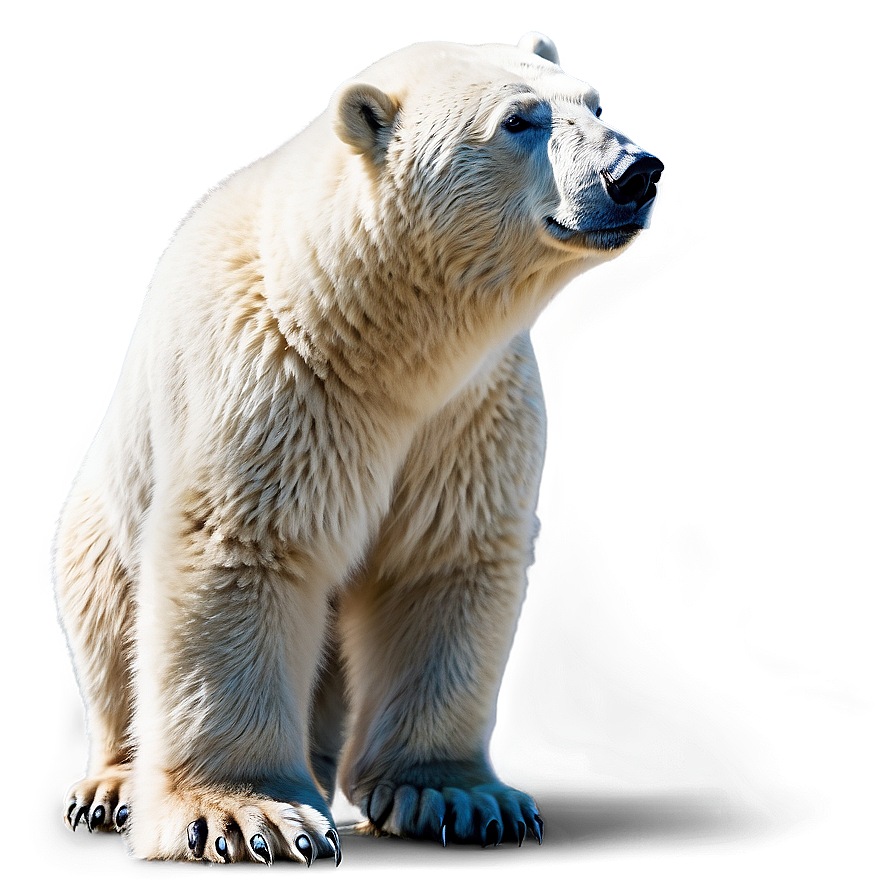 Polar Bear Side View Png Ttw1 PNG Image