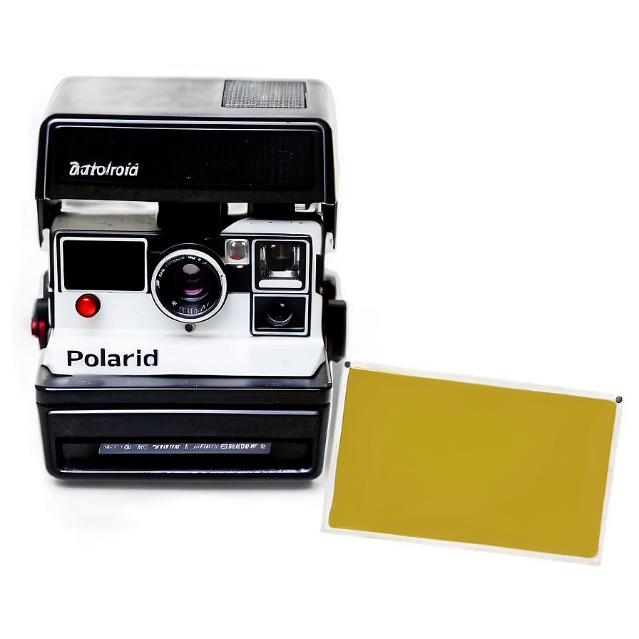 Polaroid Camera Outline Png 79 PNG Image