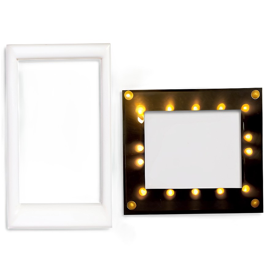 Polaroid Film Birthday Frame Png Kvp PNG Image