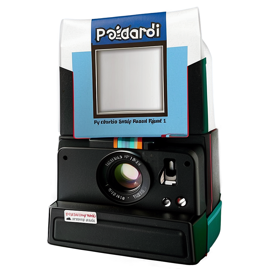 Polaroid Packaging Template Png 06262024 PNG Image