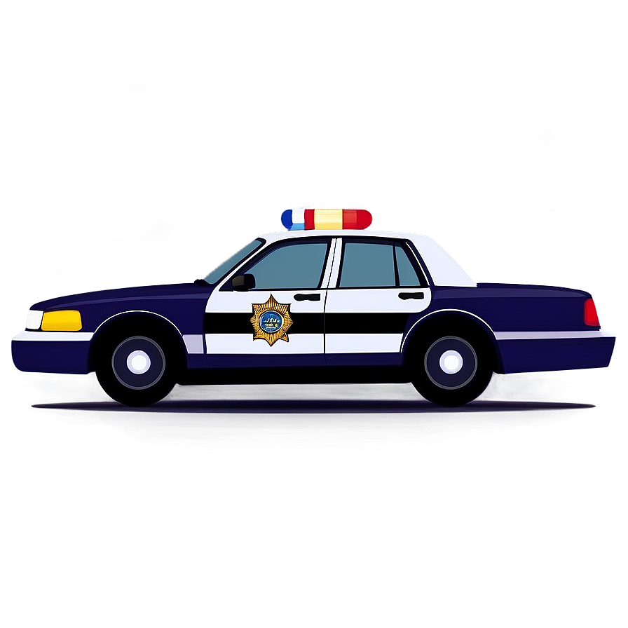 Police Car At Night Png Nrk PNG Image