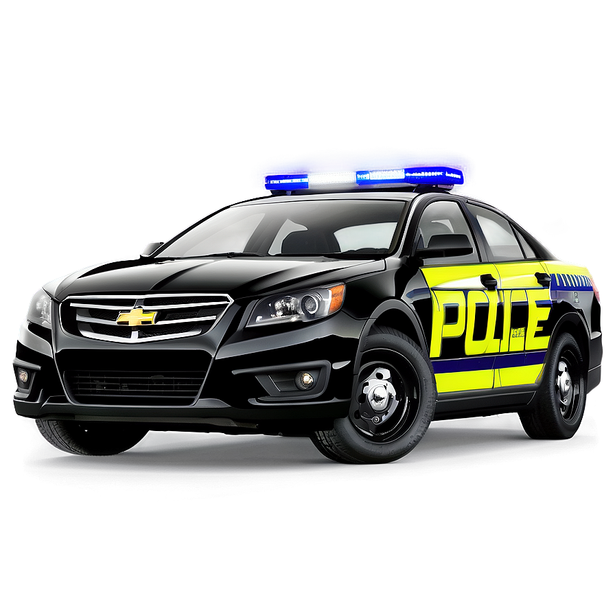 Police Car In The City Png Lkw PNG Image