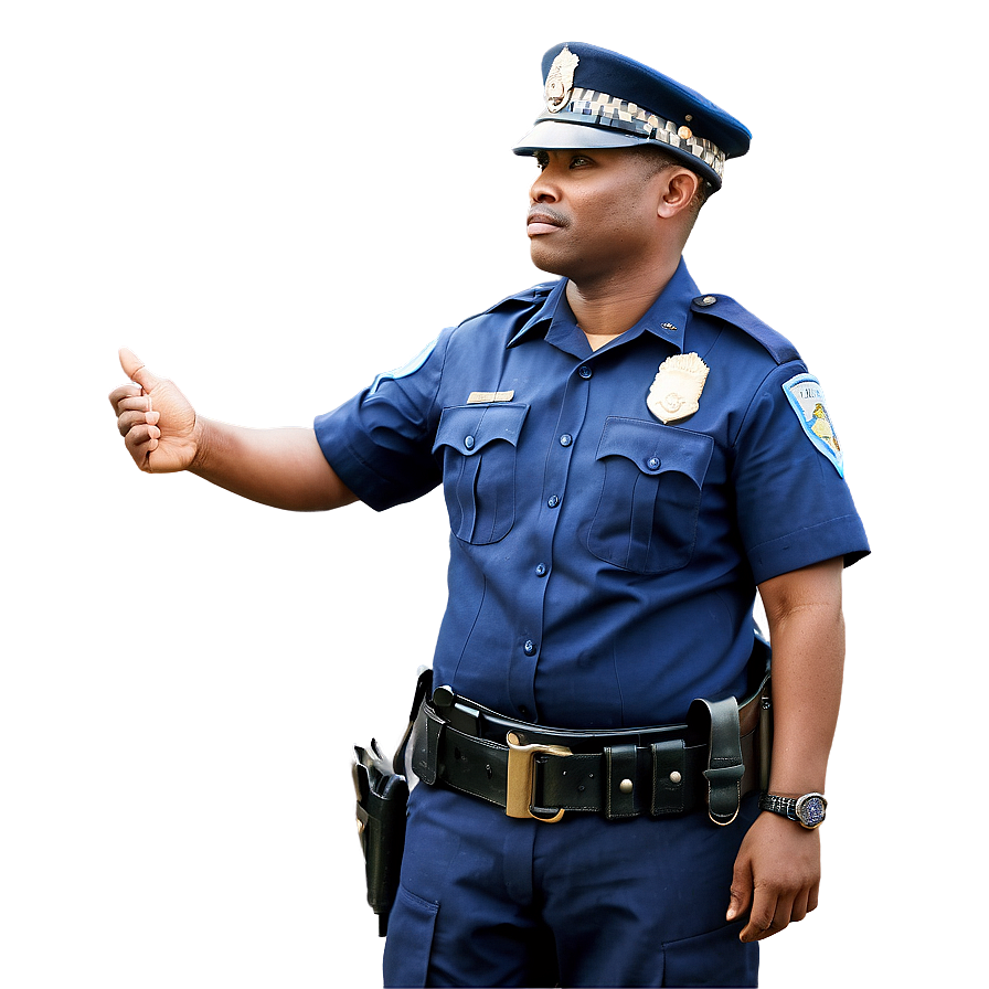 Police Officer In Action Png Nlo PNG Image