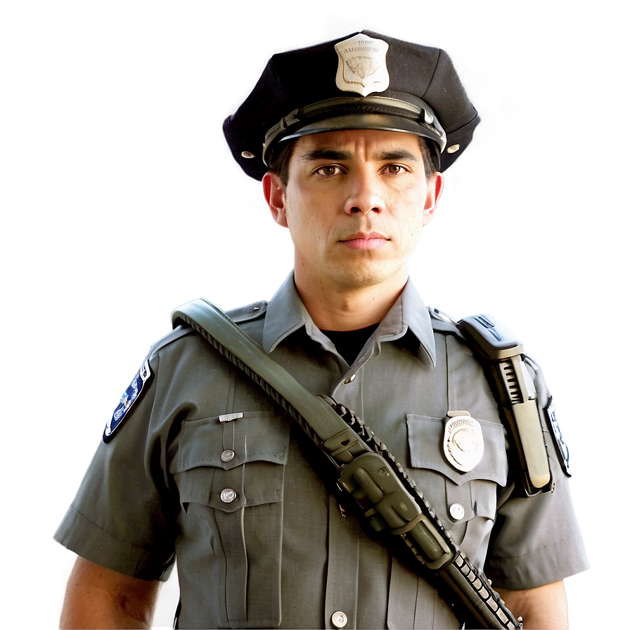 Police Officer With Shield Png Yrp33 PNG Image