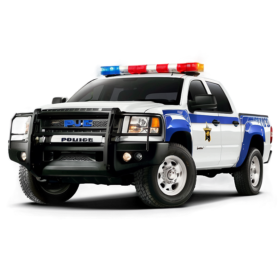 Police Pickup Truck Png Yfi98 PNG Image