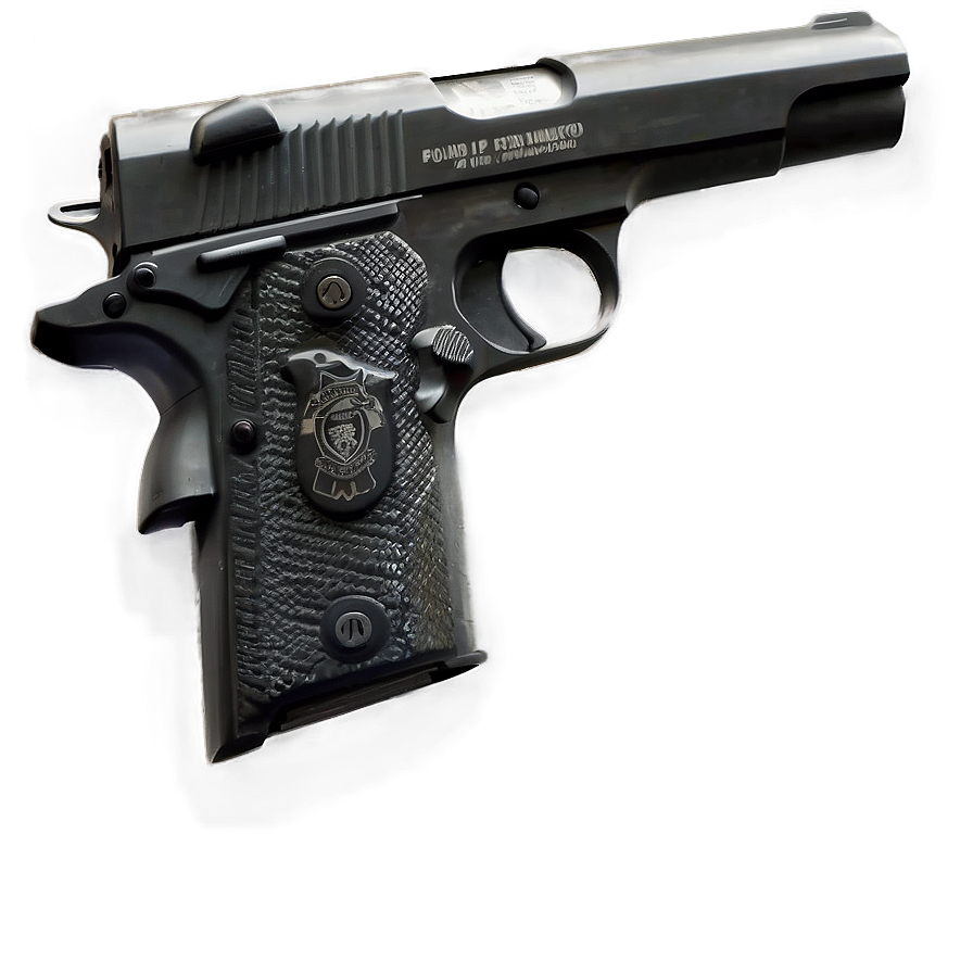 Police Pistol Png Tpy PNG Image