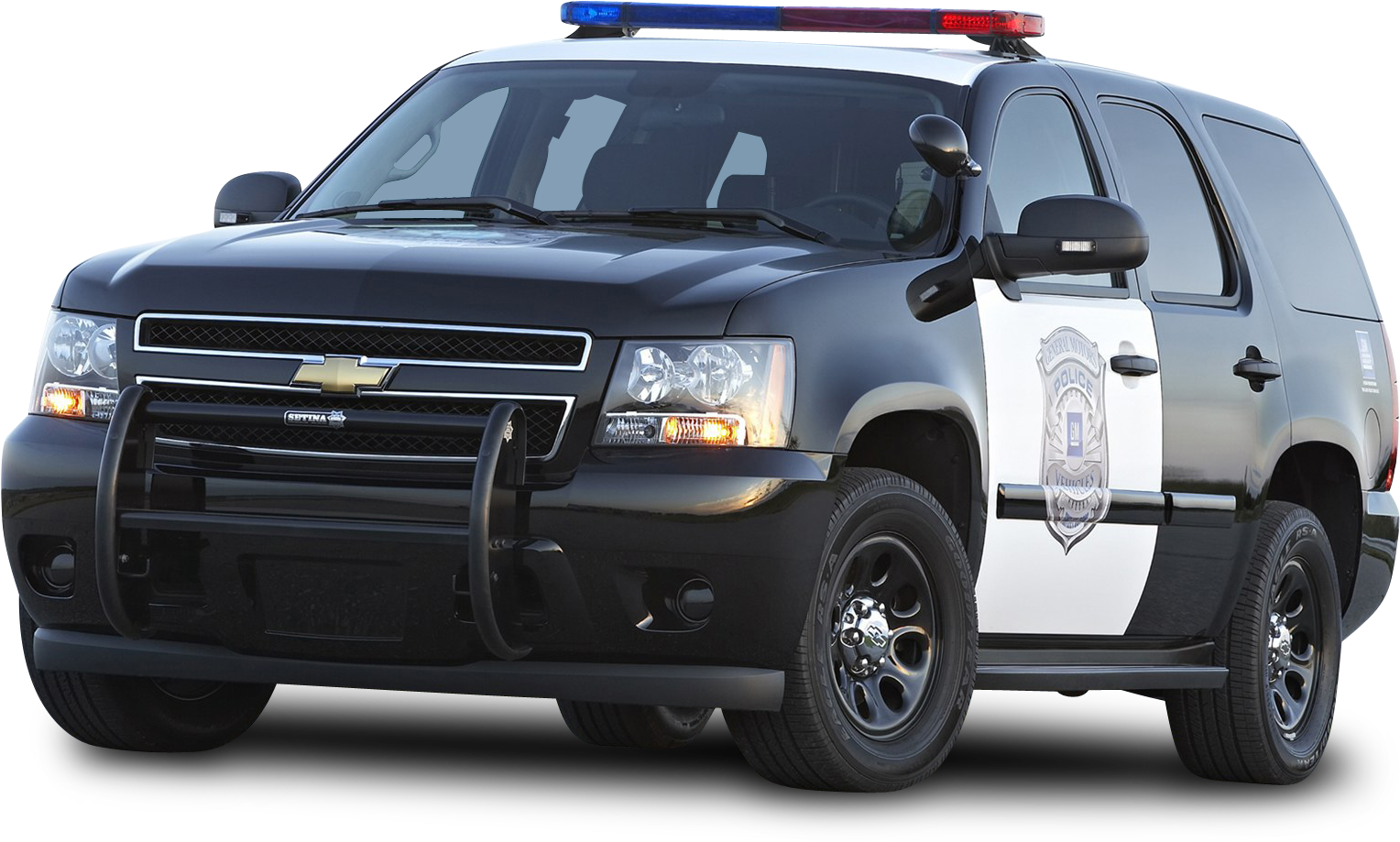 Police S U V Vehicle Transparent Background PNG Image