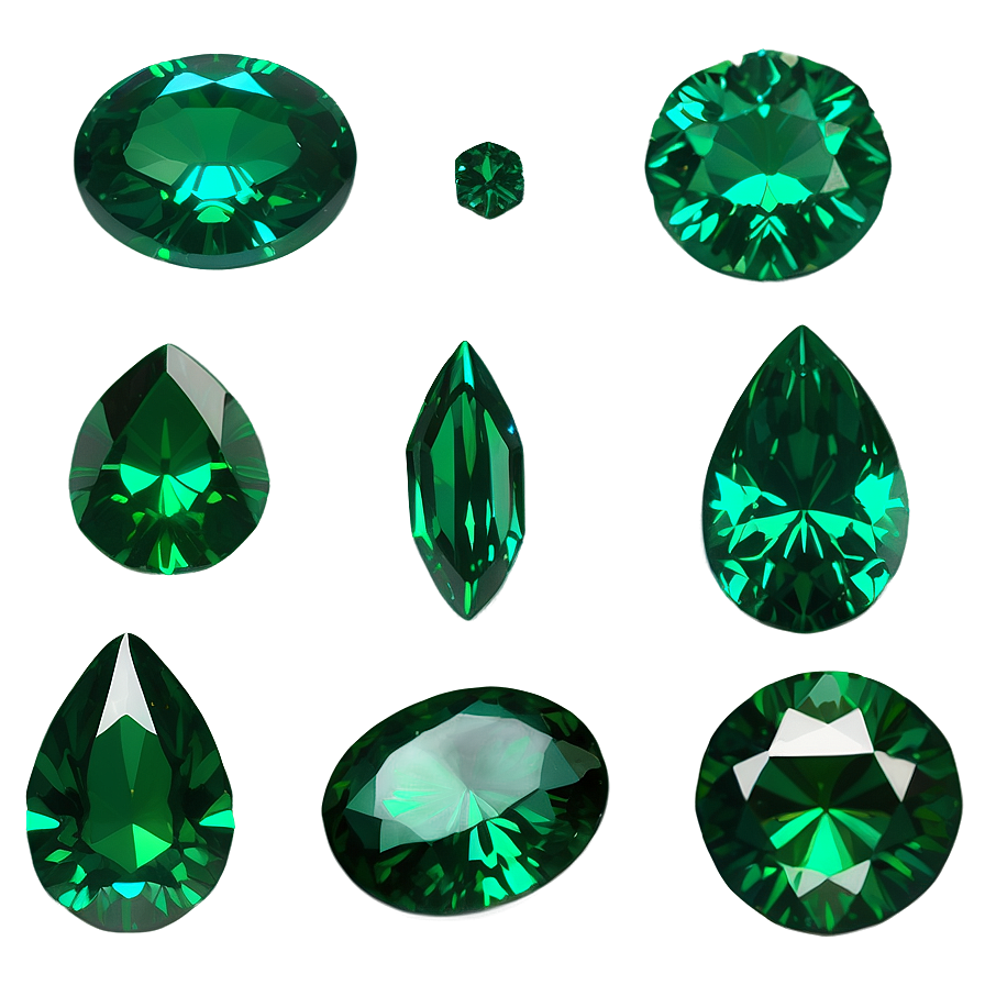 Polished Emerald Png 46 PNG Image