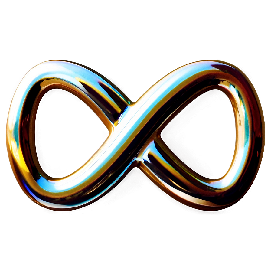 Polished Finish Infinity Sign Png 89 PNG Image