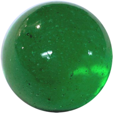 Polished Green Jade Sphere PNG Image