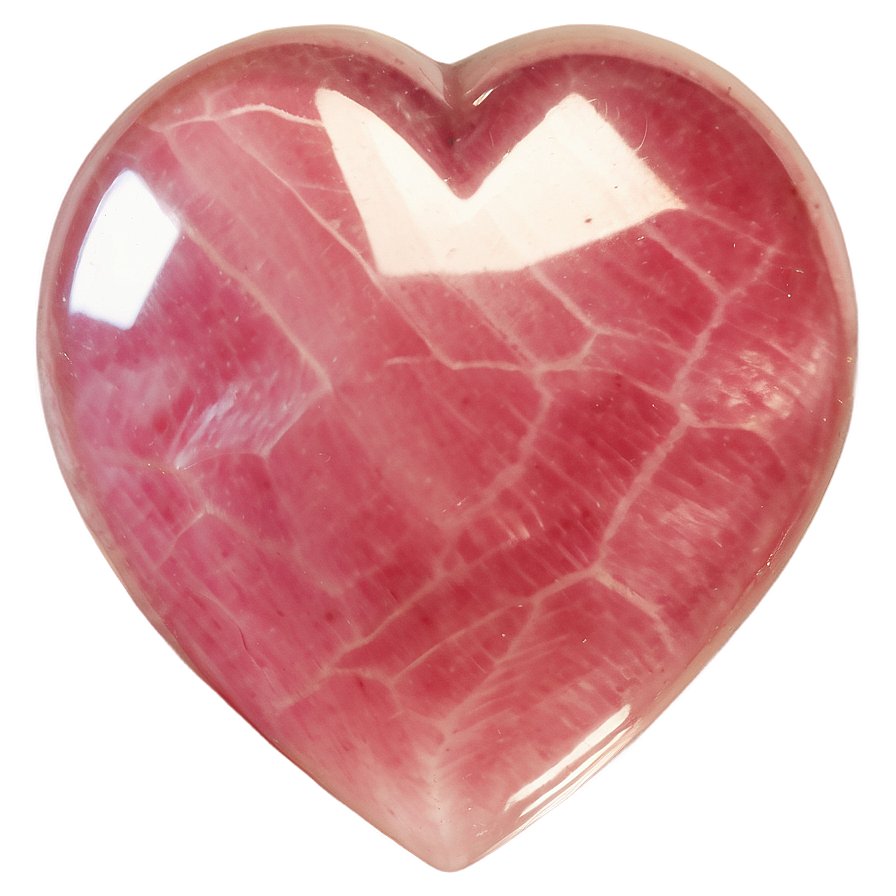 Polished Rose Quartz Heart Png 06272024 PNG Image