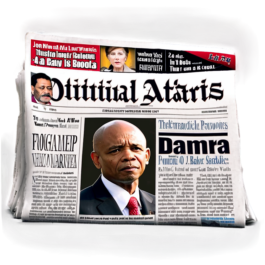 Political Analysis Newspaper Png 6 PNG Image