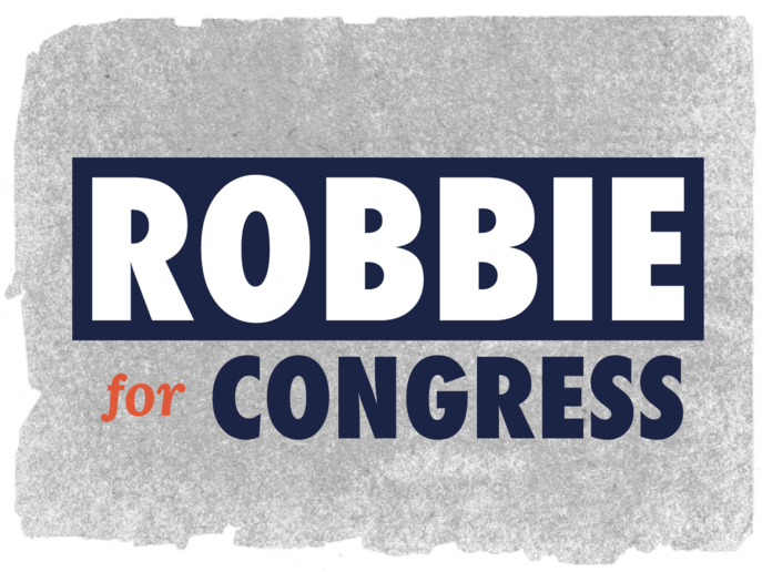 Political Campaign Banner Robbie For Congress PNG Image