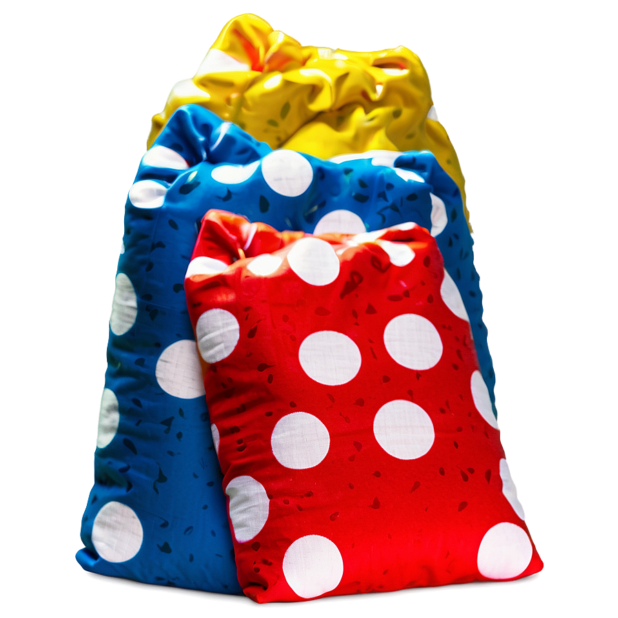 Polka Dot Cornhole Bag Png Tnr83 PNG Image