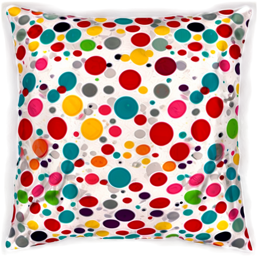 Polka Dot Throw Pillows Png Axs21 PNG Image