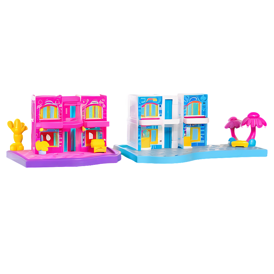 Polly Pocket Dream House Png 06282024 PNG Image