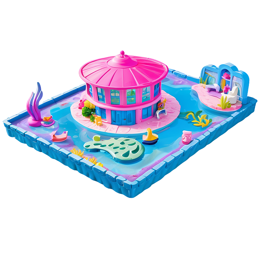 Polly Pocket Mermaid Cove Png Tot5 PNG Image