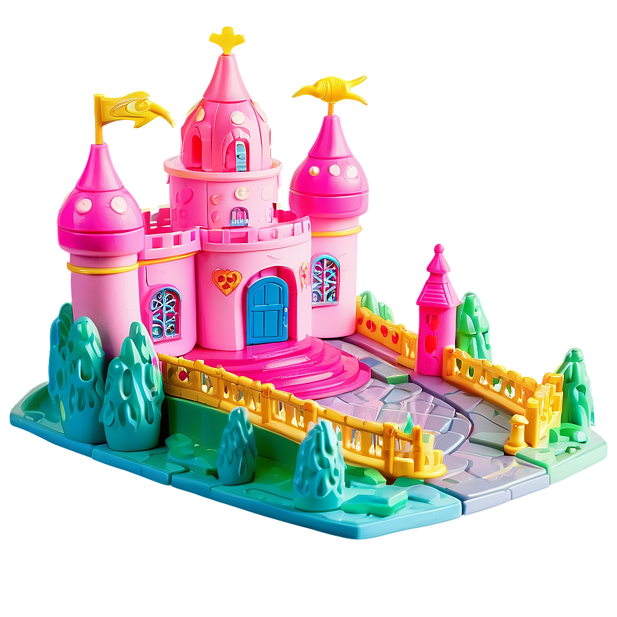 Polly Pocket Princess Castle Png Dkb PNG Image