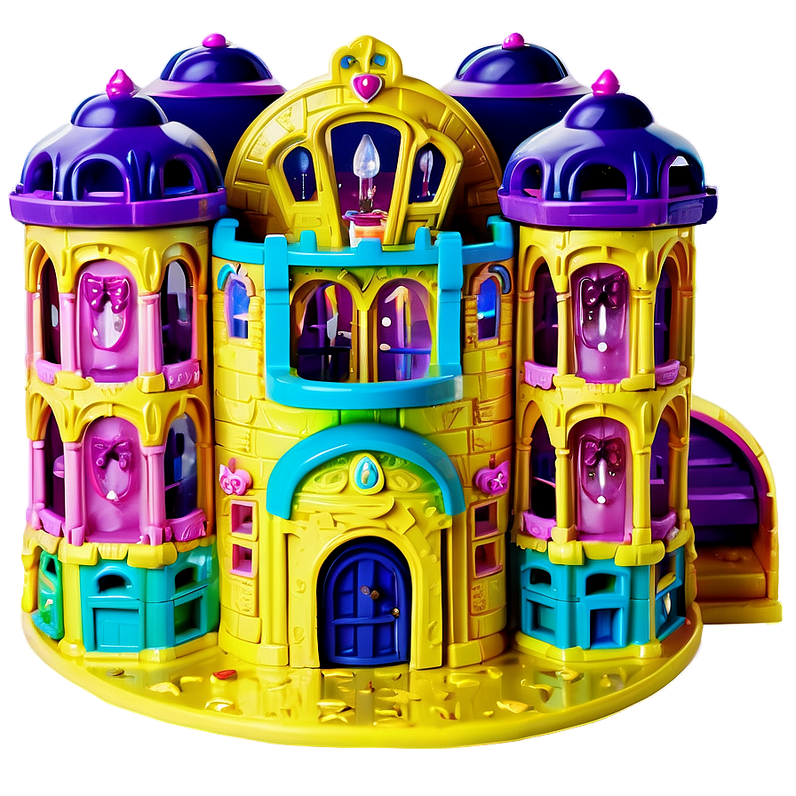 Polly Pocket Princess Castle Png Rid PNG Image