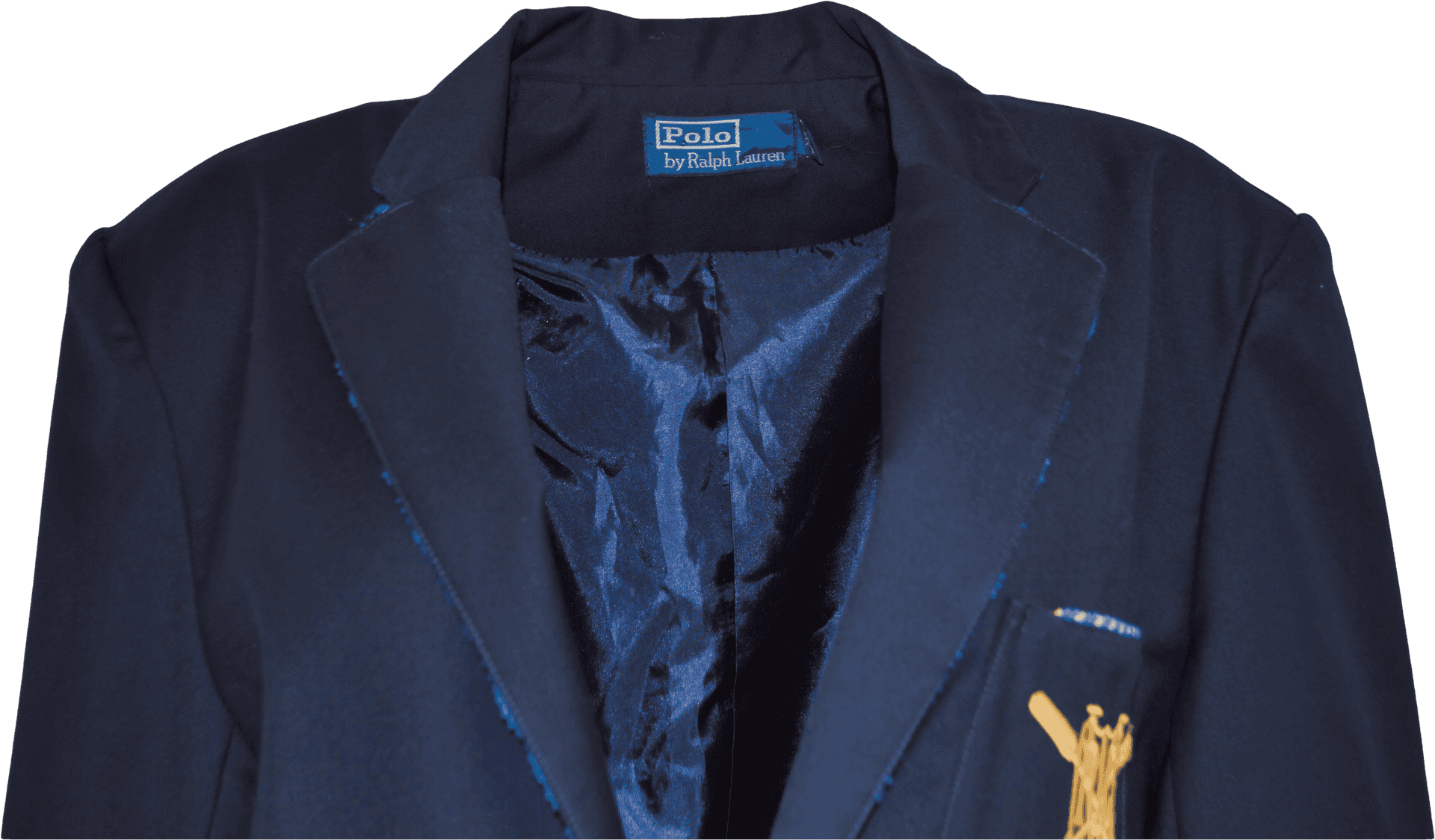 Polo Ralph Lauren Navy Blazer PNG Image