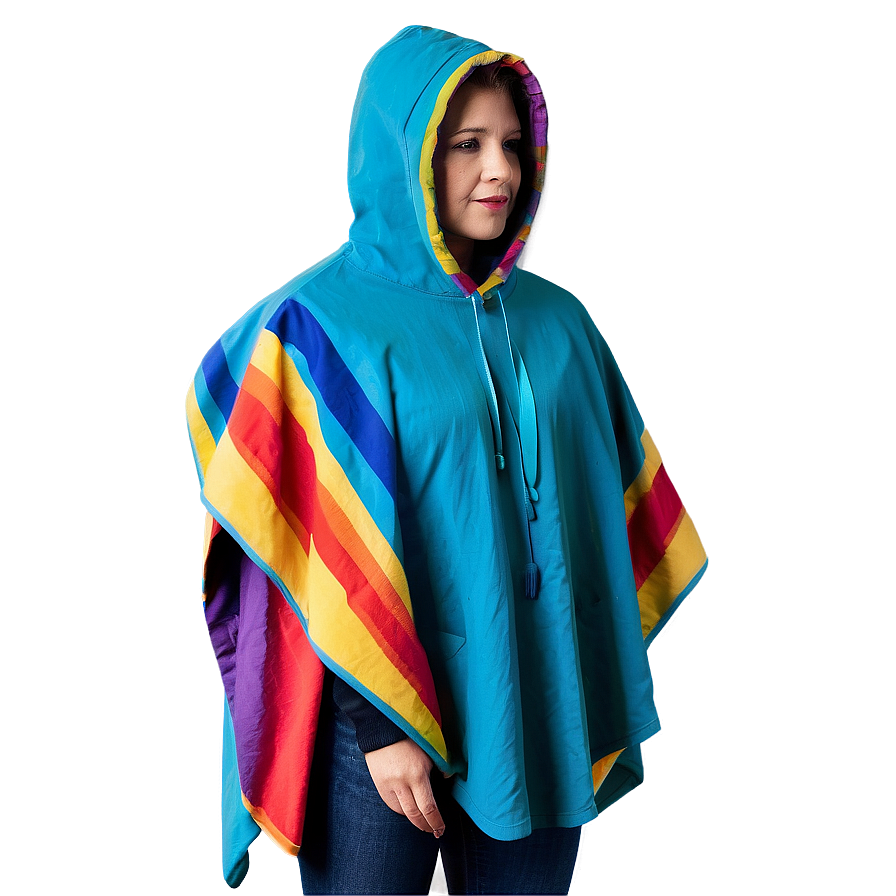 Poncho With Hood Png 70 PNG Image