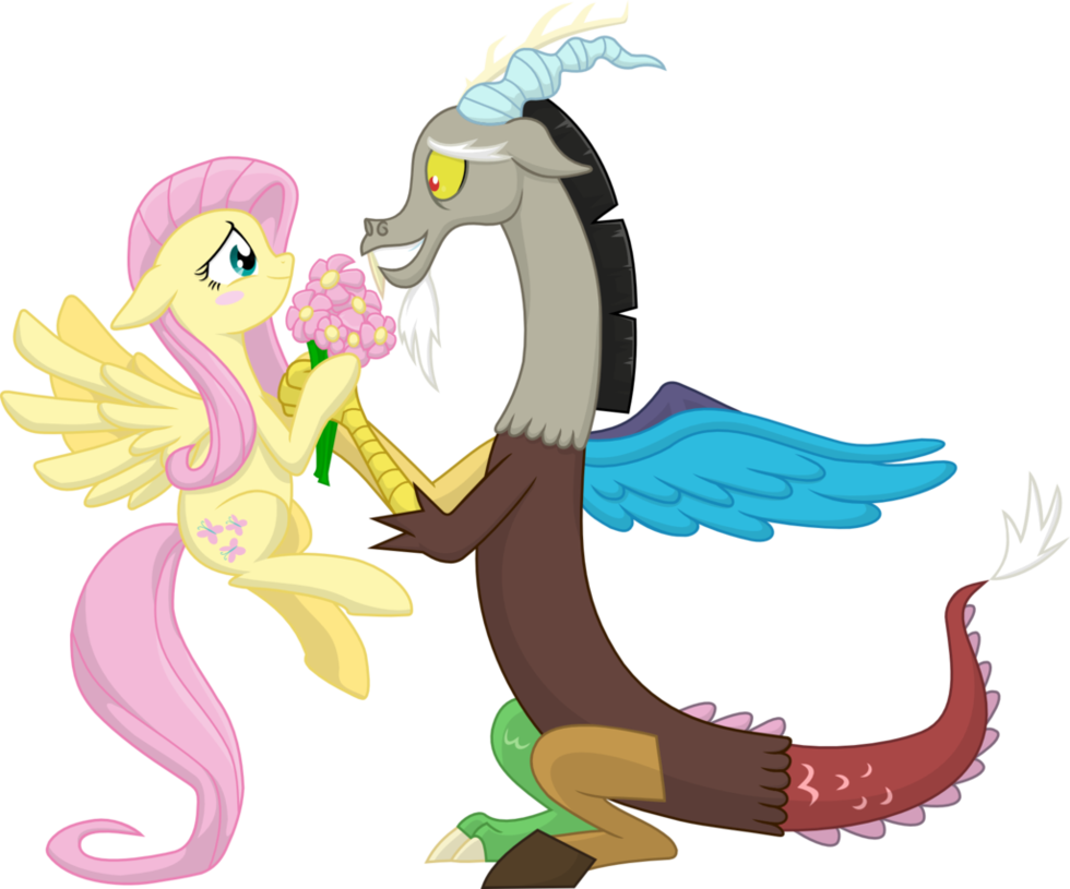 Pony_ Giving_ Flowers_to_ Creature PNG Image