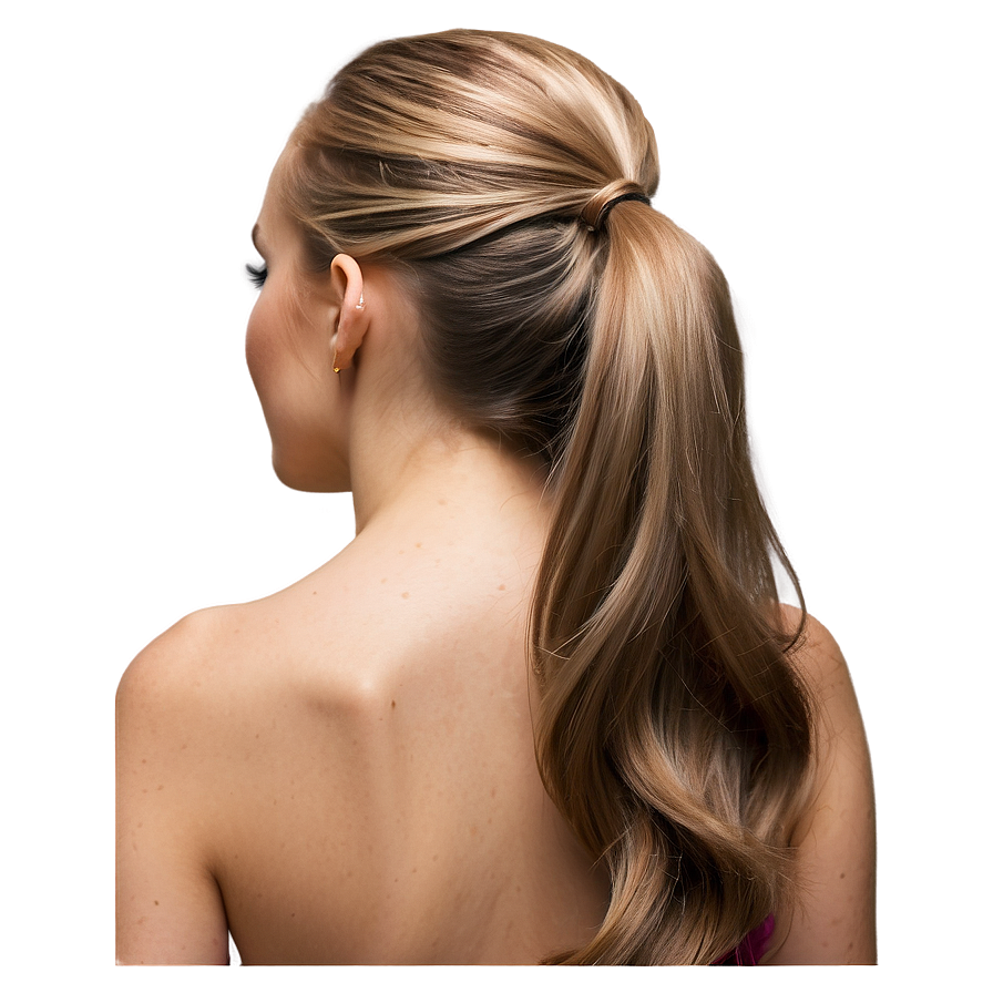 Ponytail Hairstyle Png 31 PNG Image